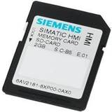 Siemens Strömbrytare & Eluttag Siemens Simatic hmi sd memory card 2 gb 6av2181-8xp00-0ax0