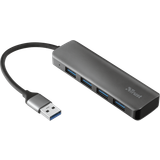 Trust Kablar Trust USB A-4xUSB A M-F (3.2 Gen.1) 0.1m