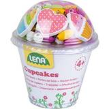 Lena Plastleksaker Kreativitet & Pyssel Lena Træperler Cupcake Pink Lav-det-selv Halskæde