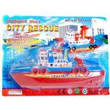 Robetoy Plastleksaker Leksaksfordon Robetoy Boat Rescue, Räddningsbåt