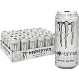 Citron/lime - Koffein Matvaror Monster Energy Ultra Zero 50cl 24 st