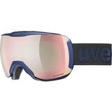 Rosa Skidglasögon Uvex Downhill 2100 WE - Navy Matt/Pink/Green