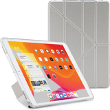 Datortillbehör Pipetto iPad 10,2-tums Metallic Origami-fodral med TPU-baksida