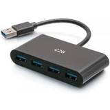 C2G USB-hubbar C2G 4-Port USB 3.0 External (89053)