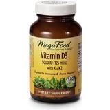 D vitamin 5000 MegaFood Vitamin D3 5000 IU med K-vitamin 120 st