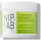 Exfolierande Acnebehandlingar Nip+Fab Teen Skin Fix Breakout Rescue Pads 60-Pack