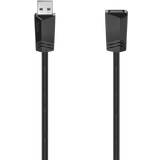 Skärmad - USB A-USB A - USB-kabel Kablar Hama USB A - USB A 2.0 3m