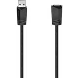 Hama USB A-USB A - USB-kabel Kablar Hama USB A - USB A 2.0 0.8m