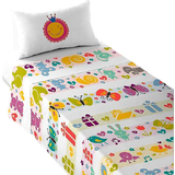 Fjärilar - Multifärgade Textilier Cool Kids Bädset för Spjälsäng Silvina 120x180cm