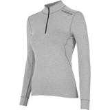 Fusion T-shirts & Linnen Fusion C3 Zip Neck Women - Grey