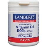 Lamberts Vitaminer & Kosttillskott Lamberts Vitamin D3 1000iu 120 st