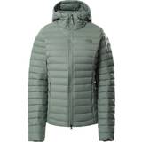 The North Face Women's Stretch Down Hooded Jacket - Laurel Wreath Green