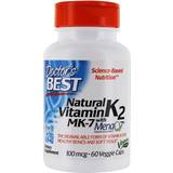 Vitamin mk7 Doctor's Best Natural Vitamin K2 MK7 with MenaQ7, 100mcg 60 vcaps