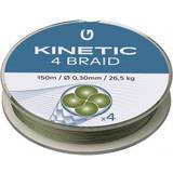 Kinetic Fiskelinor Kinetic 4 Braid 150m Dusty Green 0.20mm