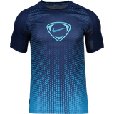 Nike Dri-FIT Academy Short-Sleeve T-shirt Men - Blue Void/Imperial Blue