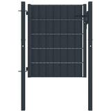 PVC Grindar vidaXL Fence Gate 100x81cm