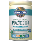 D-vitaminer - Järn Proteinpulver Garden of Life Raw Organic Protein Unflavoured 560g