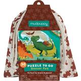 Mudpuppy Pussel Mudpuppy Dinosaur Park Puzzle To Go 36 Pieces