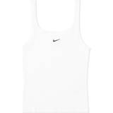 20 - Dam Linnen Nike Sportswear Essential Cami Tank Women's - White/Black