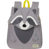 Gråa Väskor Samsonite Happy Sammies Eco Backpack S - Raccoon Remy