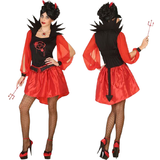 Djävular & Demoner Maskeradkläder Th3 Party Devil Woman Adult Fancy Dress
