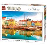 King Klassiska pussel King Nyhavn Copenhaguen Denmark 1000 Pieces