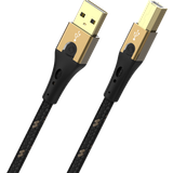 Guld - USB A-USB B - USB-kabel Kablar Oehlbach USB A - USB B 2.0 2m
