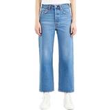 Levi's Ribcage Straight Ankle Jeans - Jazz Wave/Blue