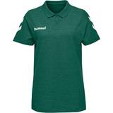 Hummel Go Cotton Classic Chevron Sleeves Polo Shirt Women's - Evergreen