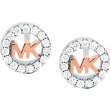 Michael Kors Premium Earrings - Silver/Rose Gold/Transparent