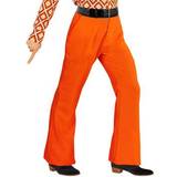 70-tal - Orange Maskeradkläder Widmann Groovy 70's Man Pants Orange