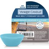 Blåa Wax melt Yankee Candle Beach Escape Wax Melt Doftljus 22g