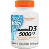D-vitaminer - Hjärtan Vitaminer & Mineraler Doctor's Best Vitamin D3 5000iu 180 st