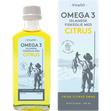 Bornholms Omega-3 Islandsk Fiskeolie med Citrus 240ml