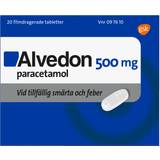 Alvedon Receptfria läkemedel Alvedon 500mg 20 st Tablett