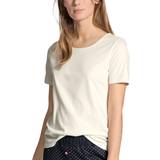 Calida Dam Skjortor Calida Favourites Dreams Shirt Short Sleeve - Star White