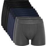 Resteröds Elastan/Lycra/Spandex Underkläder Resteröds Bamboo Boxer 10-pack - Grey/Blue