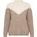 Part Two Mynte Knitted Pullover - Neutral Colorblock