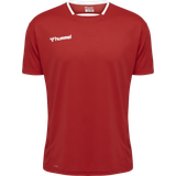 Hummel Herr T-shirts Hummel Authentic Poly Jersey Men - True Red