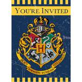 Unique Party Grattiskort & Inbjudningskort Unique Party Inbjudningskort Harry Potter 8-pack