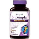 Natrol Vitaminer & Mineraler Natrol B-Complex Fast Dissolve Coconut 90 Tablets