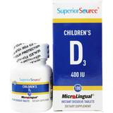 Superior Source Vitaminer & Mineraler Superior Source Children's D3 400 IU 105 MicroLingual Tablets