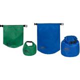 Trespass Packpåsar Trespass Exhilaration Drybag set 5 liter grön 10 liter blå