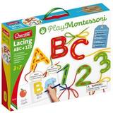 Quercetti Aktivitetsleksaker Quercetti Montessori Play Crossword ABC 123 2808