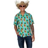 Hawaiiskjorta Maskerad Wicked Costumes Hawaiiskjorta Ananas Large