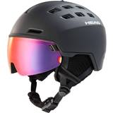 Head Skidutrustning Head Radar 5k Pola Visor Helmet
