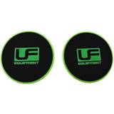 UFE Yogautrustning UFE magmuskeltränarset 18 cm grön/svart 2 st