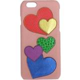 Mobiltillbehör Dolce & Gabbana Leather Heart Phone Cover for iPhone 6/6S