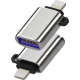MicroConnect USB A- Lightning 3.0 M-F Adapter