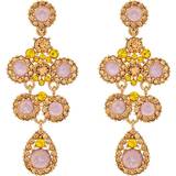Lily and Rose Kate Earrings - Gold/Autumn Rose/Multicolour